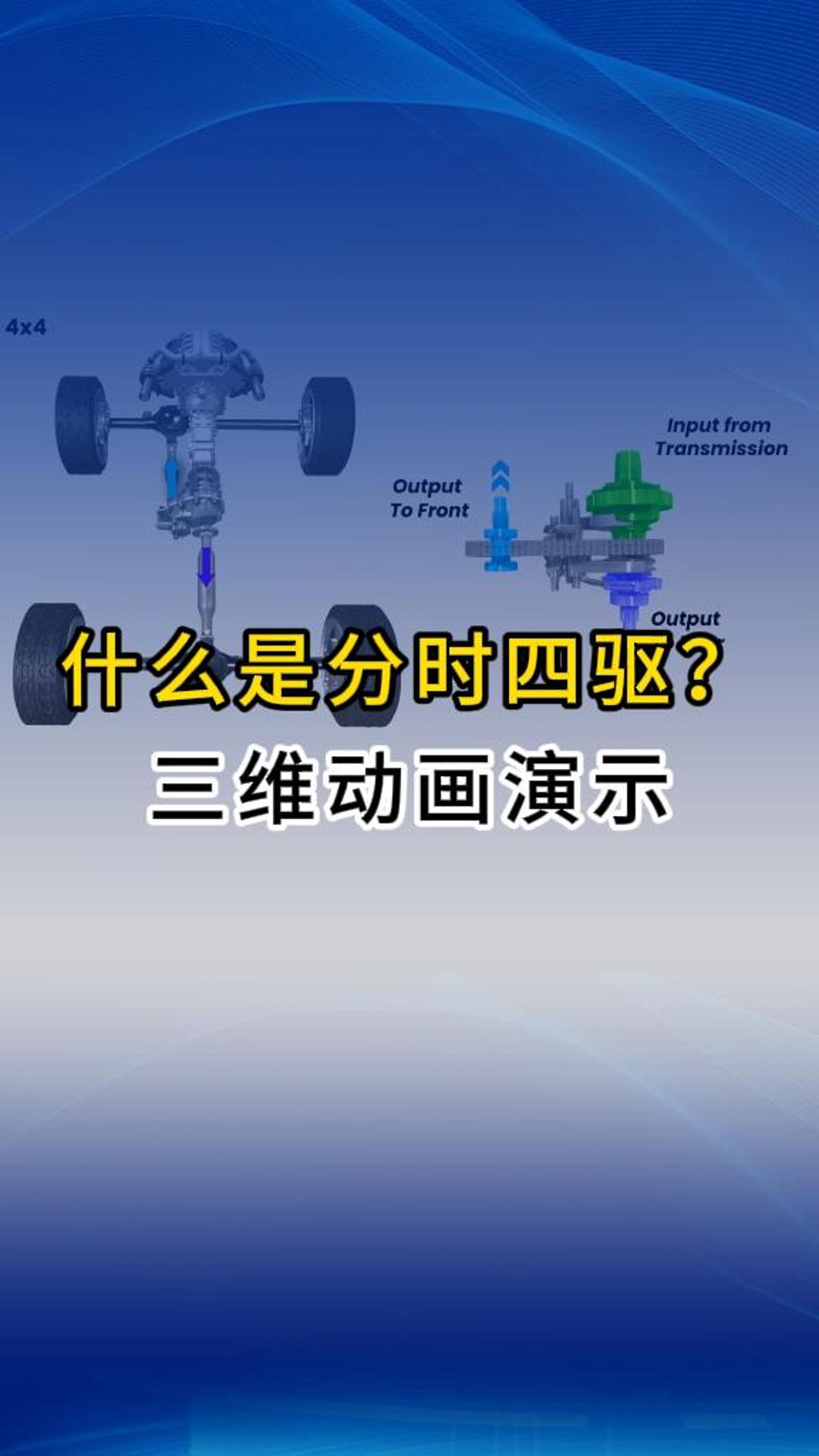 為什么老司機(jī)不買分時(shí)四驅(qū)的車？-汽車三維動(dòng)畫-華匠三維動(dòng)畫定制